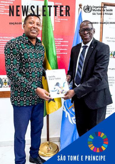 Newsletter da OMS São Tomé e Príncipe – janeiro a março de 2026 